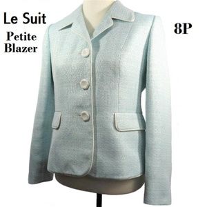 Le Suit Blazer Tweed Suit Jacket